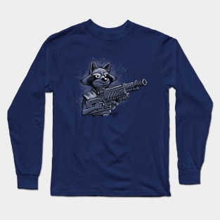 Space Raccoon Long Sleeve T-Shirt